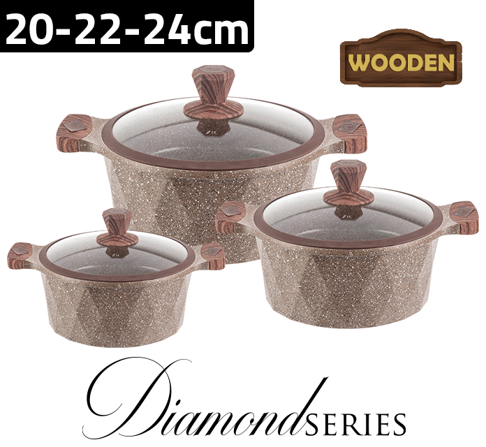 Zio Cookware Granit Line Z-8170-24