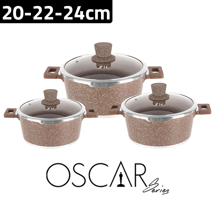 Zio Cooking pot set Granit Z-8200-24