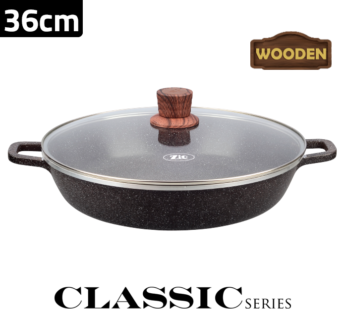 Zio Low Cookpot Granit Line Z-8102-36