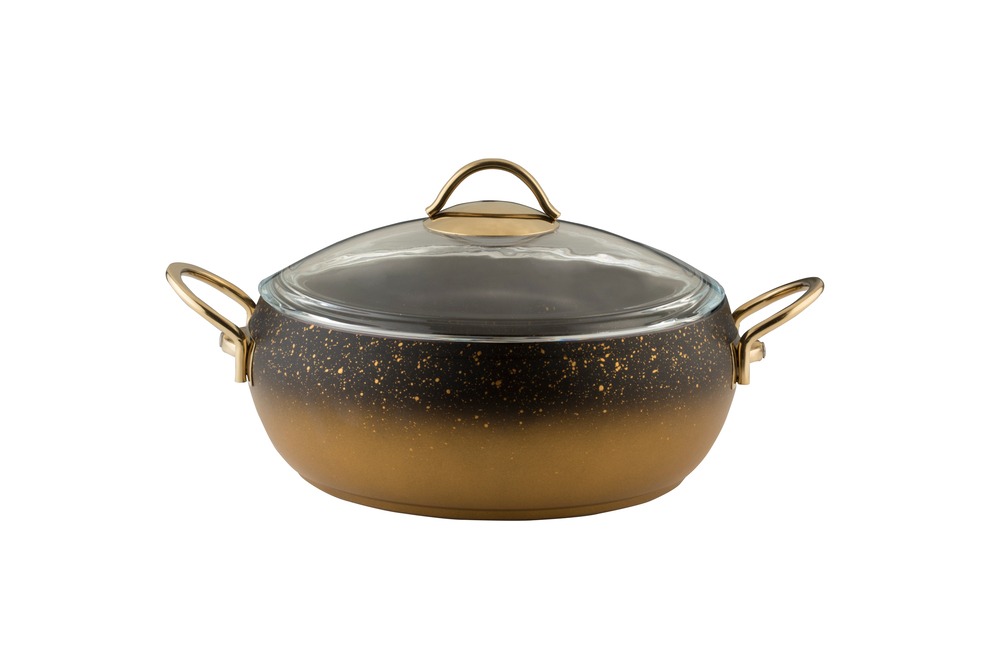 Lavonni Casserole Deep Pot Gold