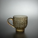 Glass Mug gold dm-204