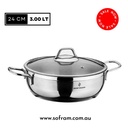 Sofram Soft Low Casserole 24cm 3L