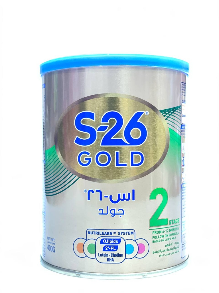 S-26 گۆڵد 2 شیر پاودەر 400g