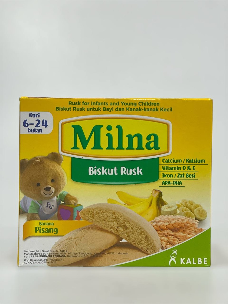 Milna Baby Biscuit From 6-24 Month 130g