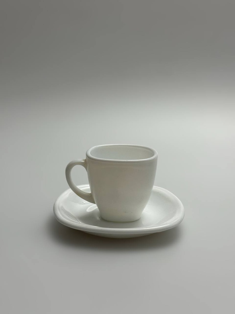 Cup white Ceramic No-2049