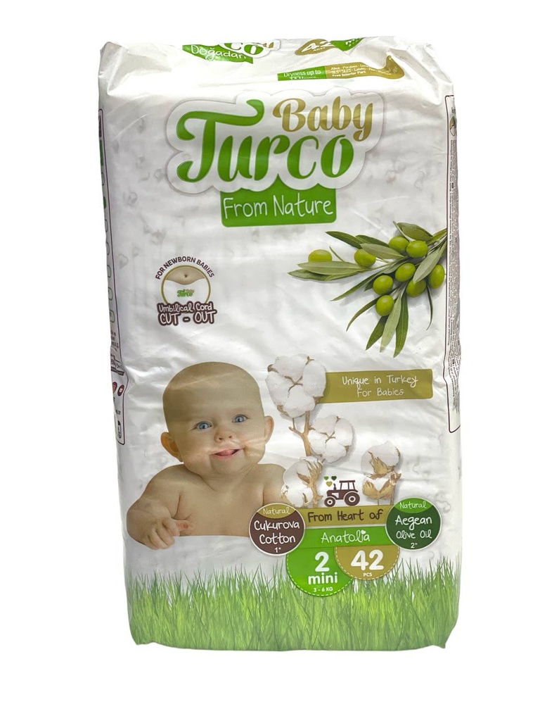 Turco Diapers No.2 -  42Pcs