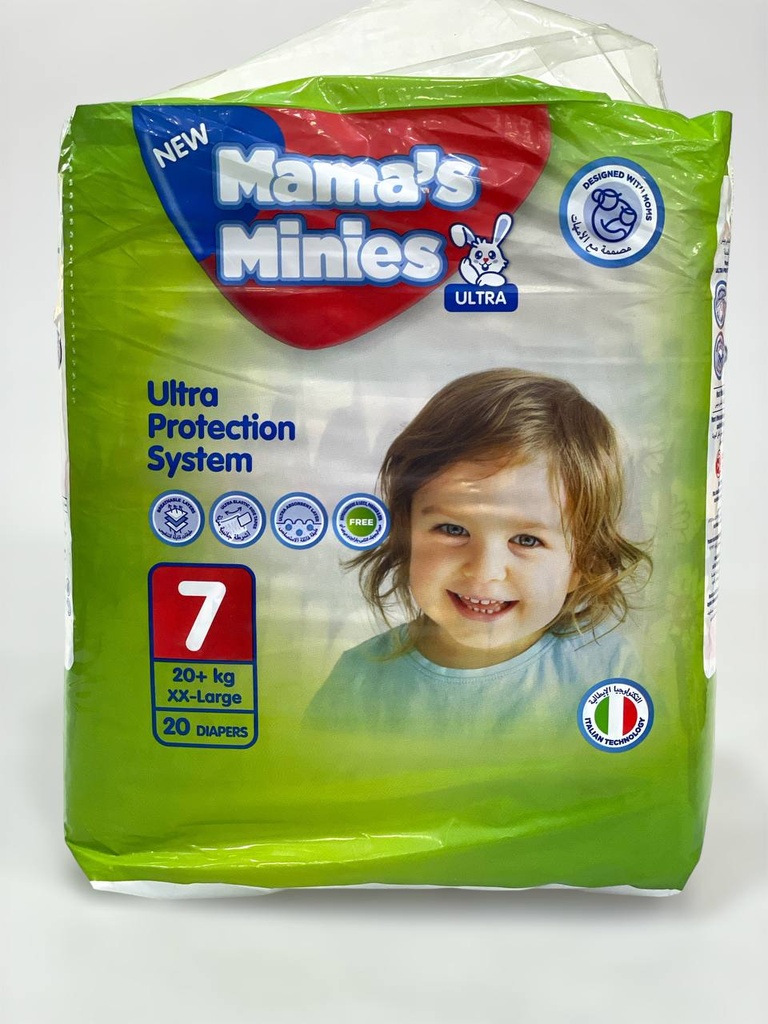 Mama's Minies Diaper No.7 - 20Pcs