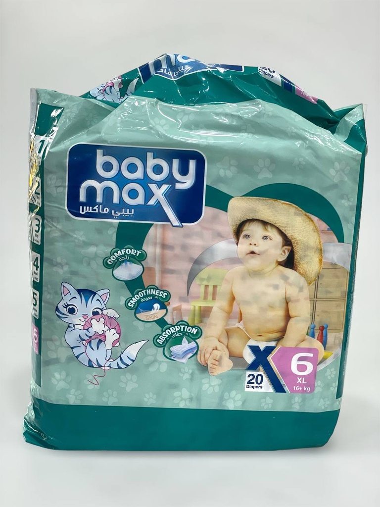 Baby Max Diaper No.6 - 20Pcs