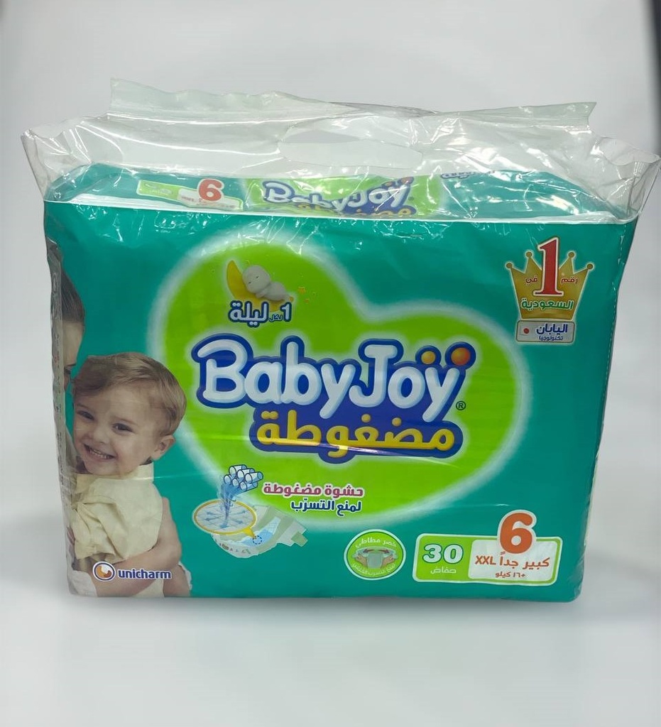 Baby Joy Diapers No.6 -30Pcs