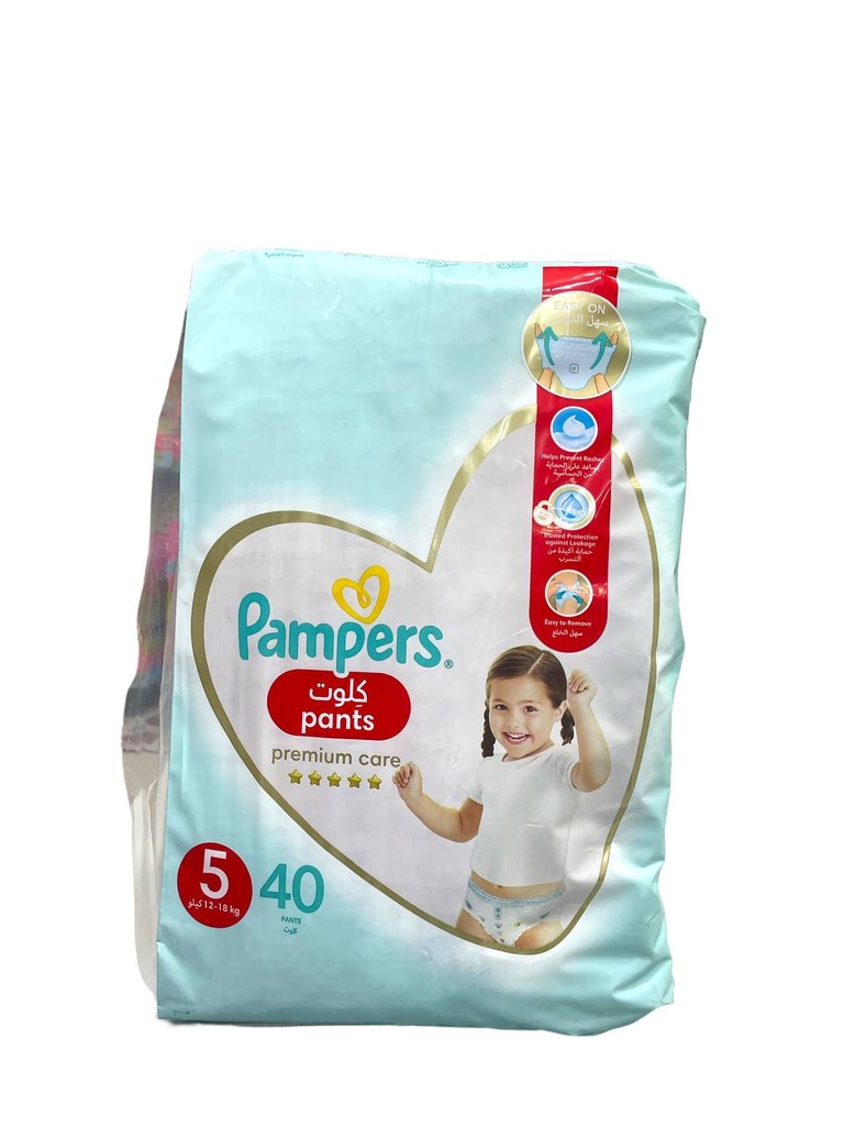 Pampers Pants Diapers No.5 - 40Pcs