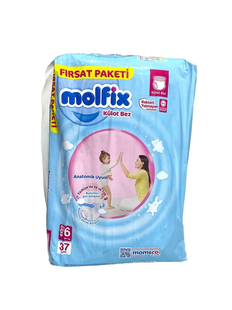 Molfix Pants Diapers No.6 - 37Pcs