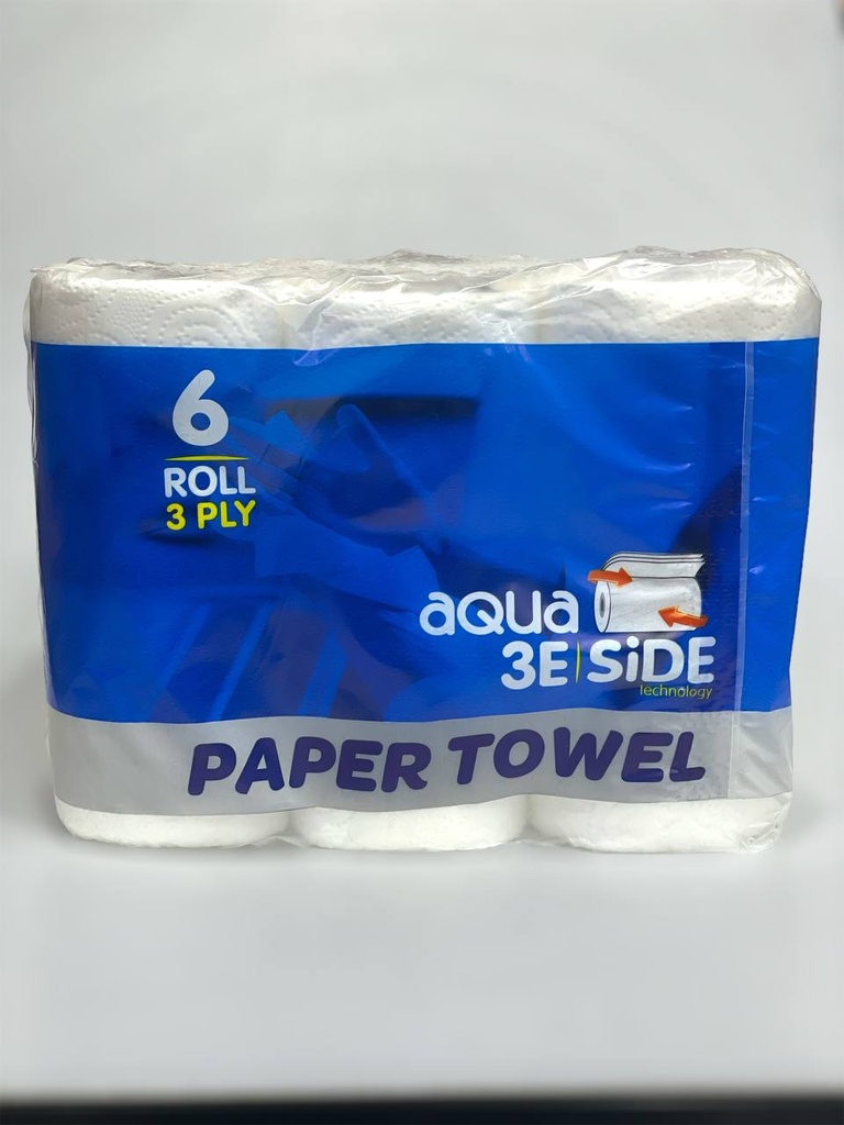 Aqua Kitchen Wipes 6 Rolls