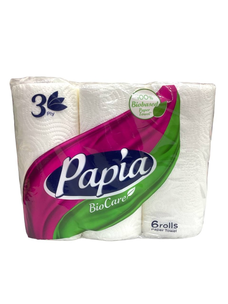 Papia Kitchen Wipes 6 Rolls