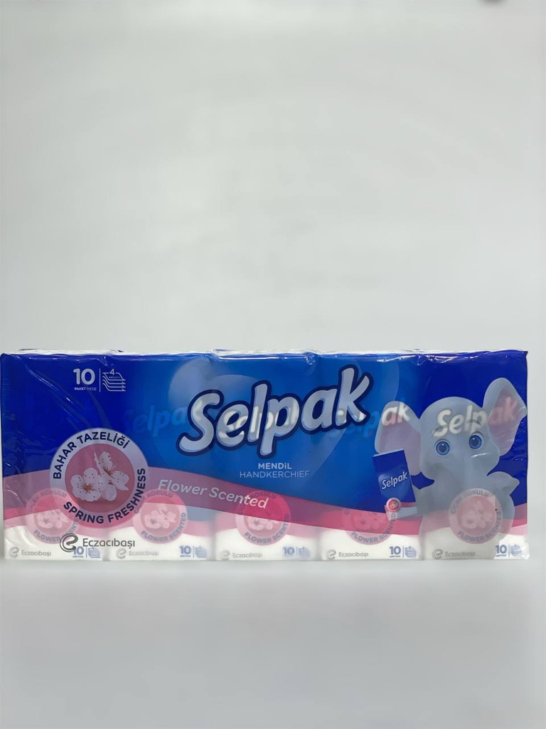 Selpak Pocket Wipes 10 Wipes*10