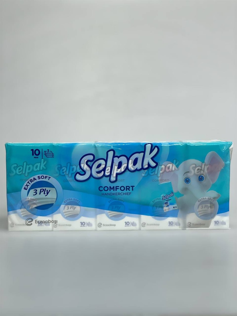 Selpak Pocket Wipes 10 Wipes*10