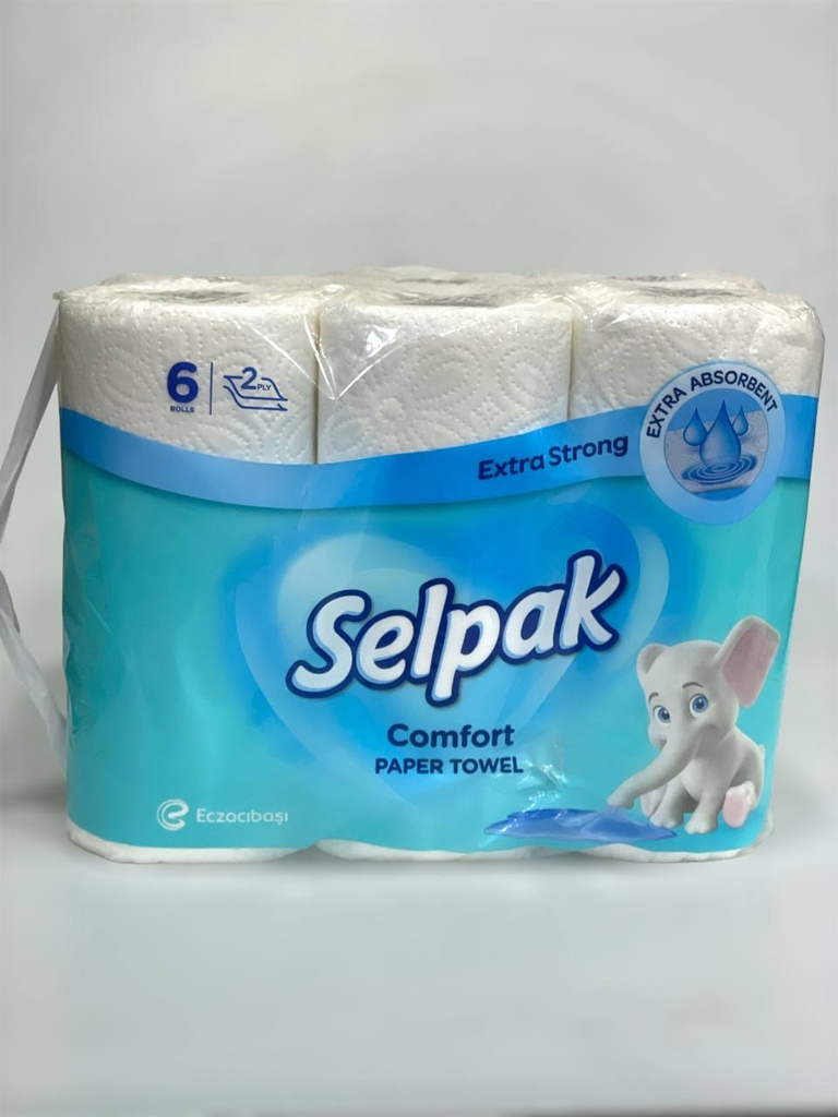 Selpak Kitchen Wipes 6 Rolls