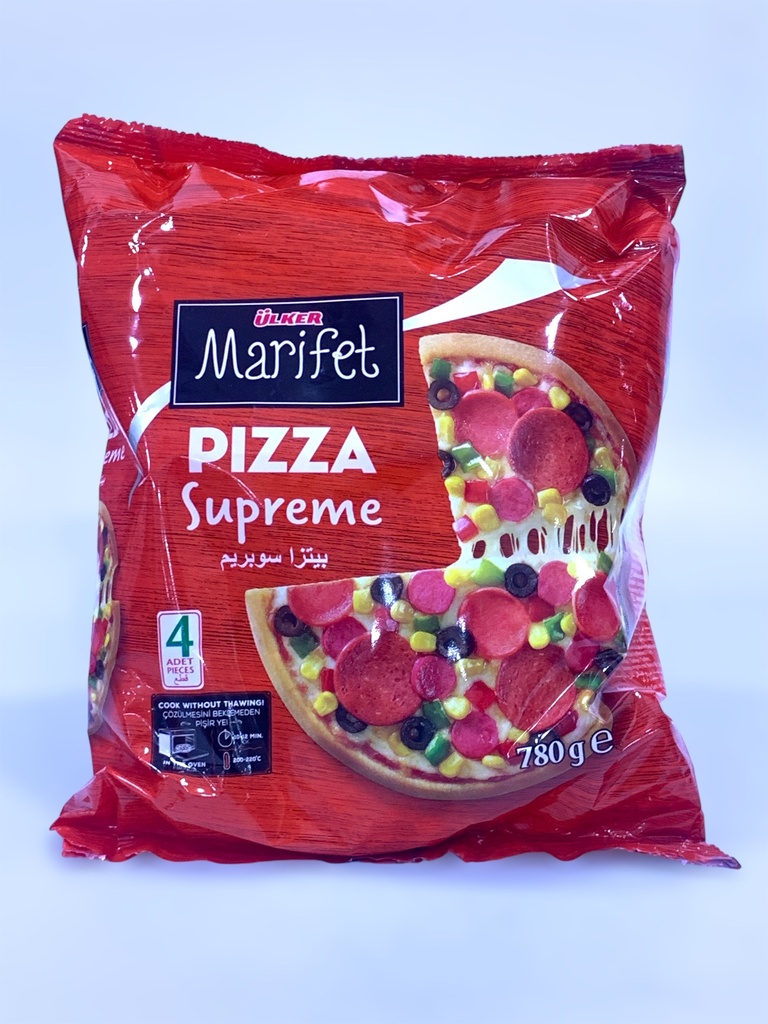 Ulker Marifet Pizza Supreme 4Pcs 780g