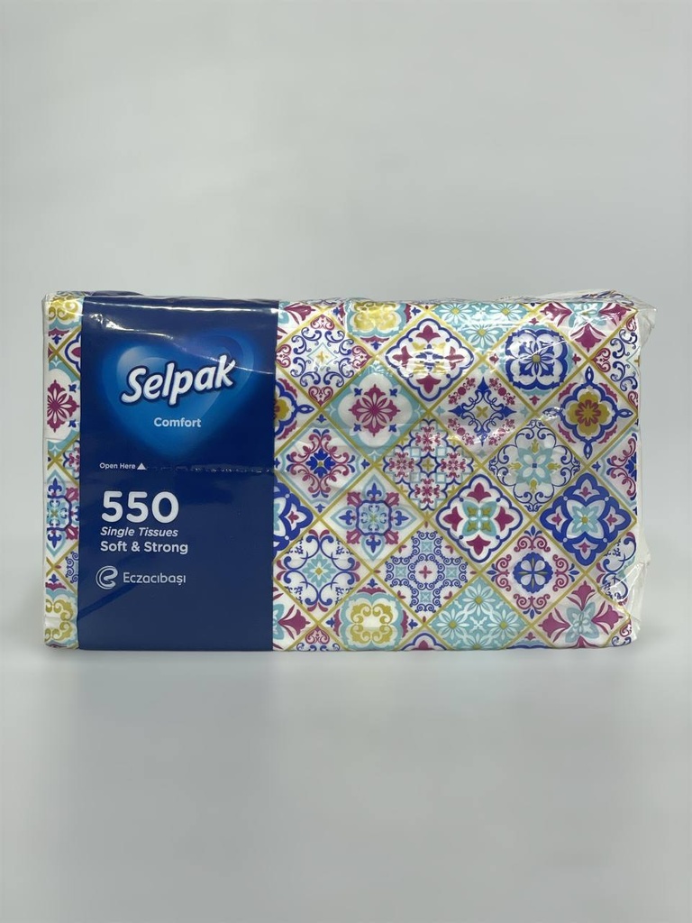 Selpak Wipes 550 Sheets