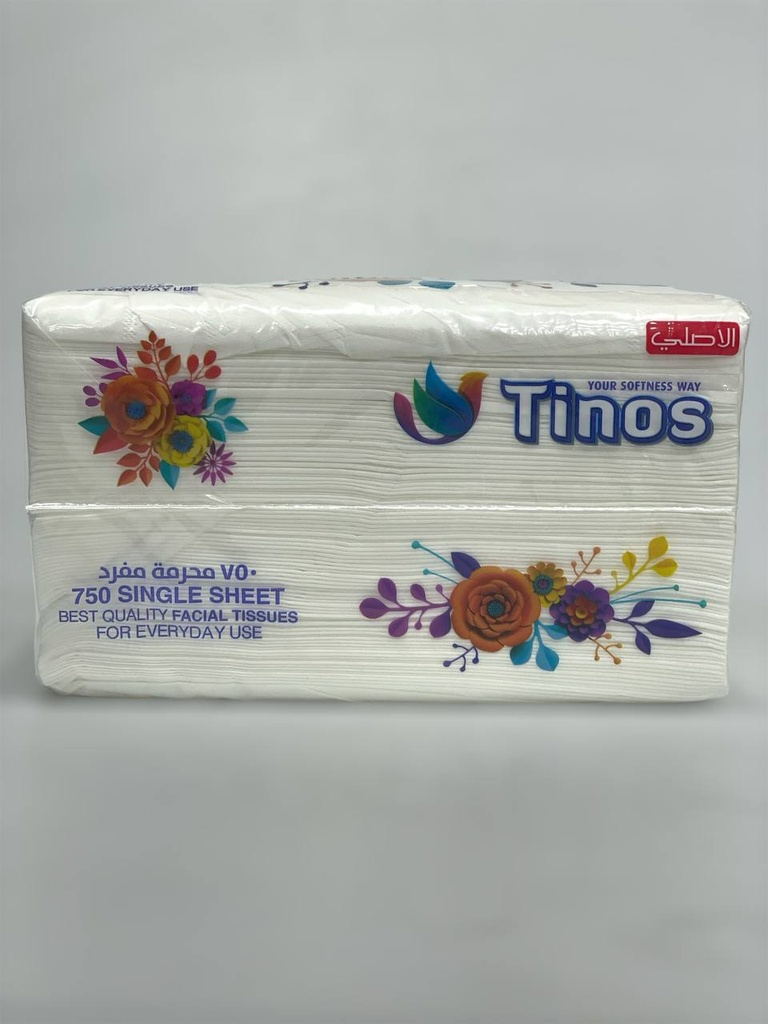 Tinos Wipes 750 Sheets