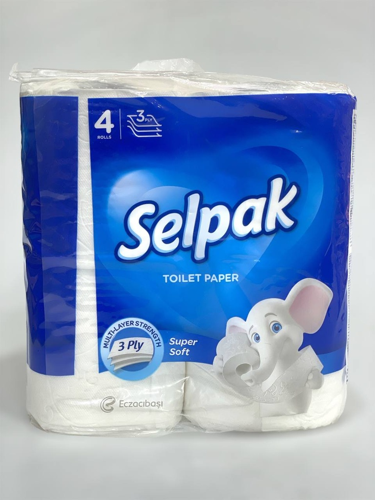 Selpak Toilet Paper 4 Rolls