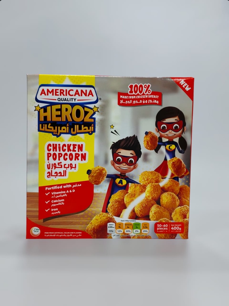 Americana Chicken Popcorn 400g