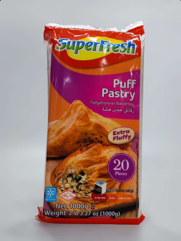 Super Fresh Puff Pastry 1Kg