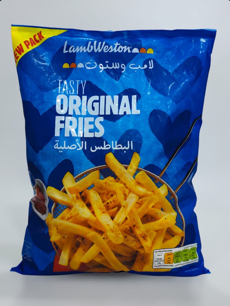 Lamb Weston Tasty Original Fries 1Kg