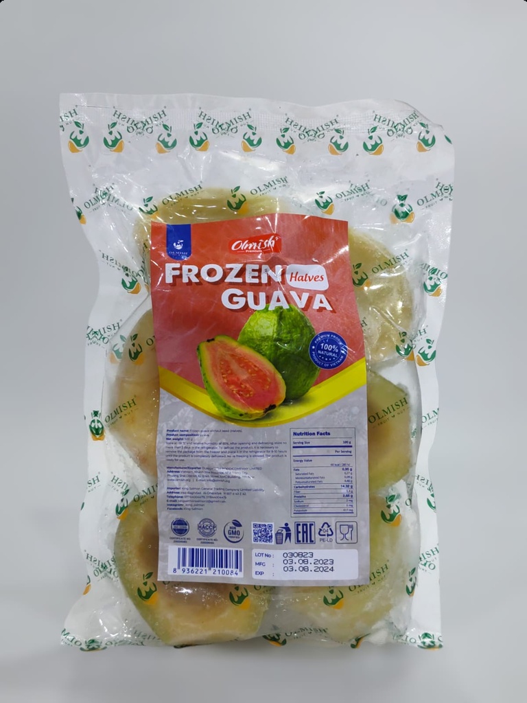 Olmish Frozen Halves Guava 500g