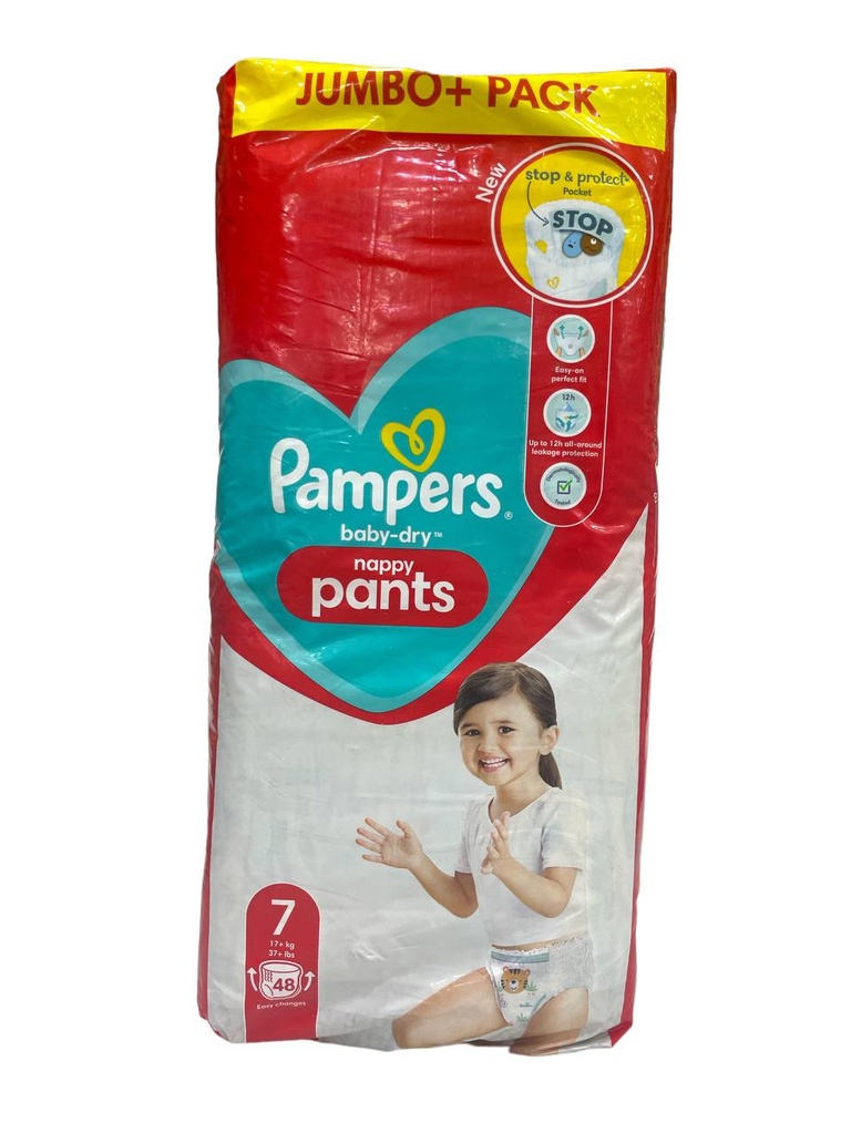 Pampers Pants Diapers No.7 - 48Pcs