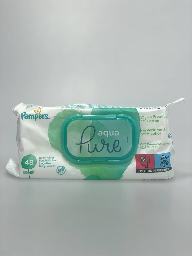 Pampers Perfume Free Wet Wipes 48Pcs