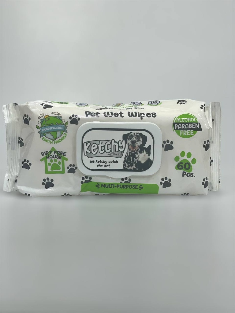 Ketchy Wet Wipes 60Pcs