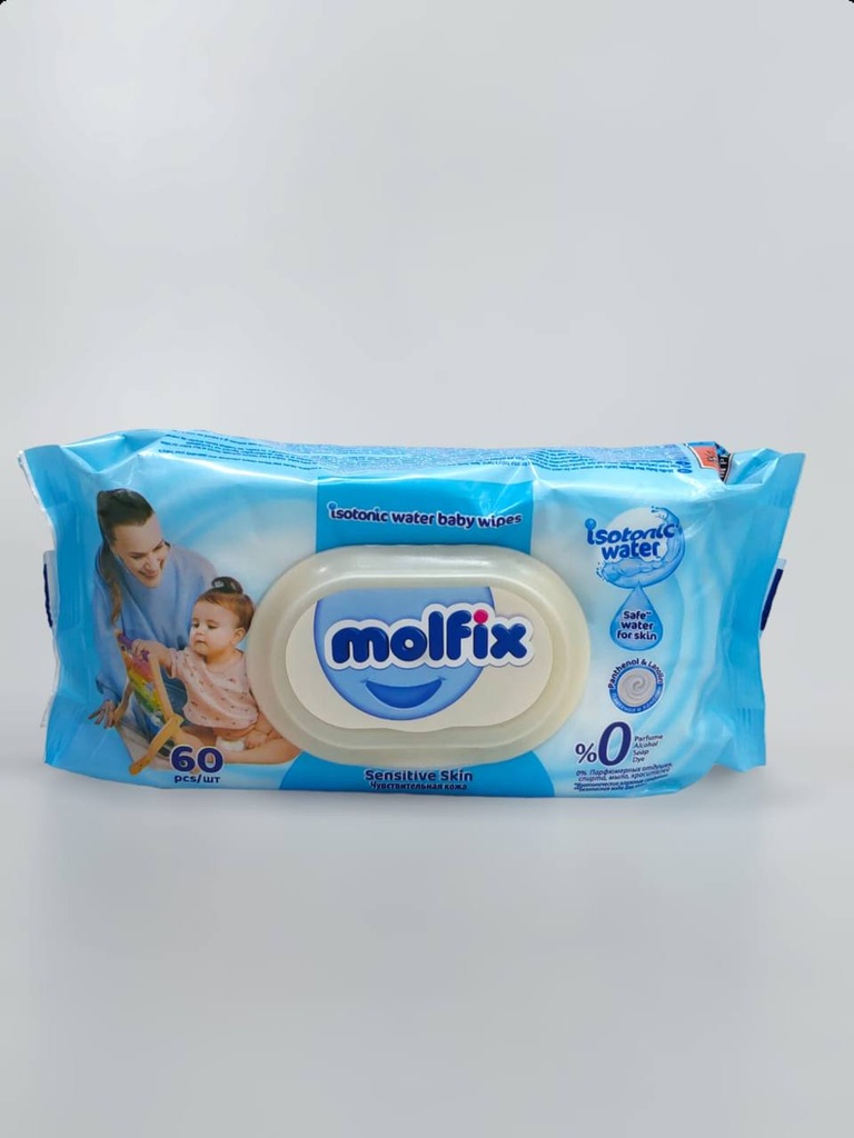 Molfix Baby Wet Wipes 60Pcs