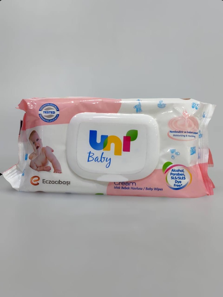 Uni Baby Baby Wet Wipes 56Pcs