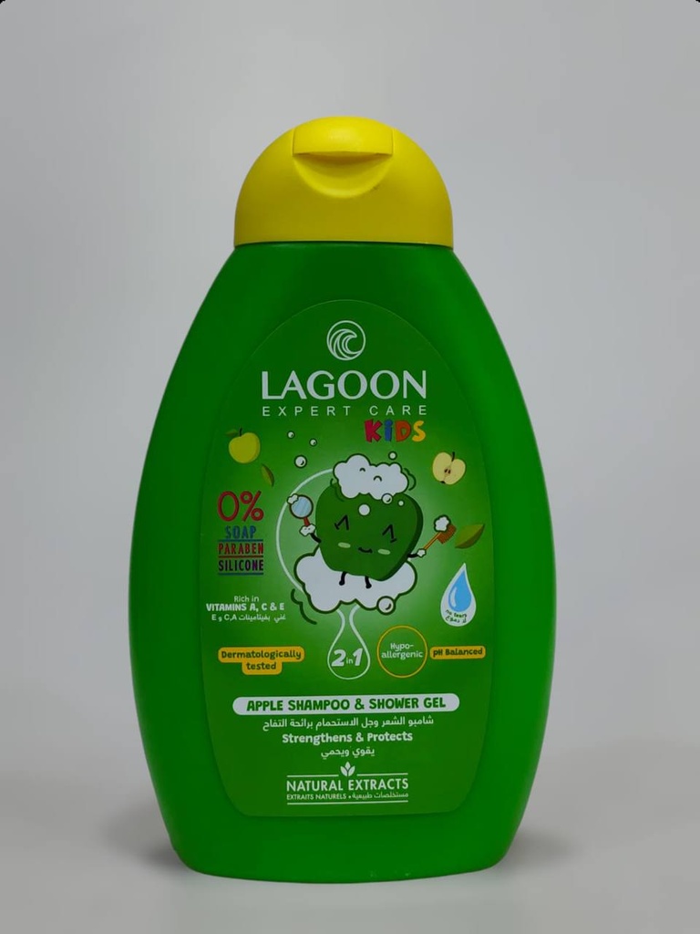 Lagoon Kids Shampoo & Shower Gel 400mL