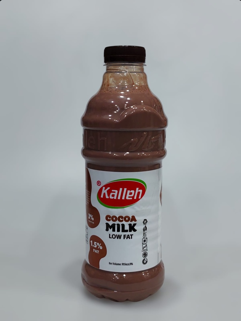 Kalleh Cocoa Milk Low Fat 1.5% Fat 955ml