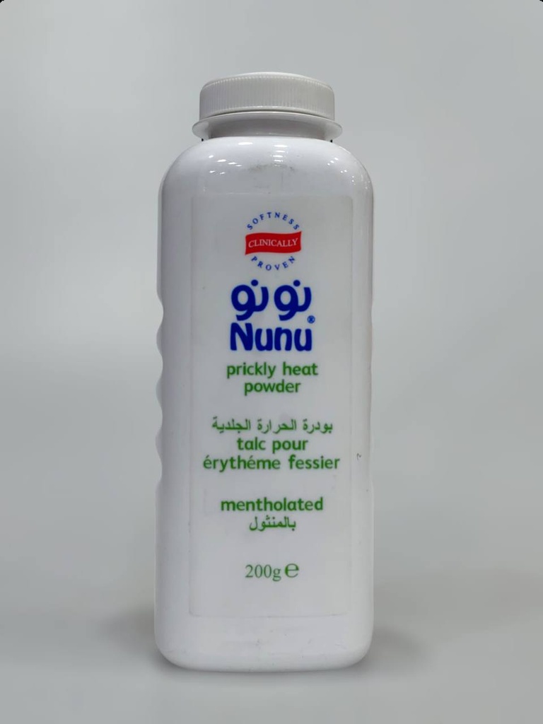 Nunu Prickly Heat Powder 200g