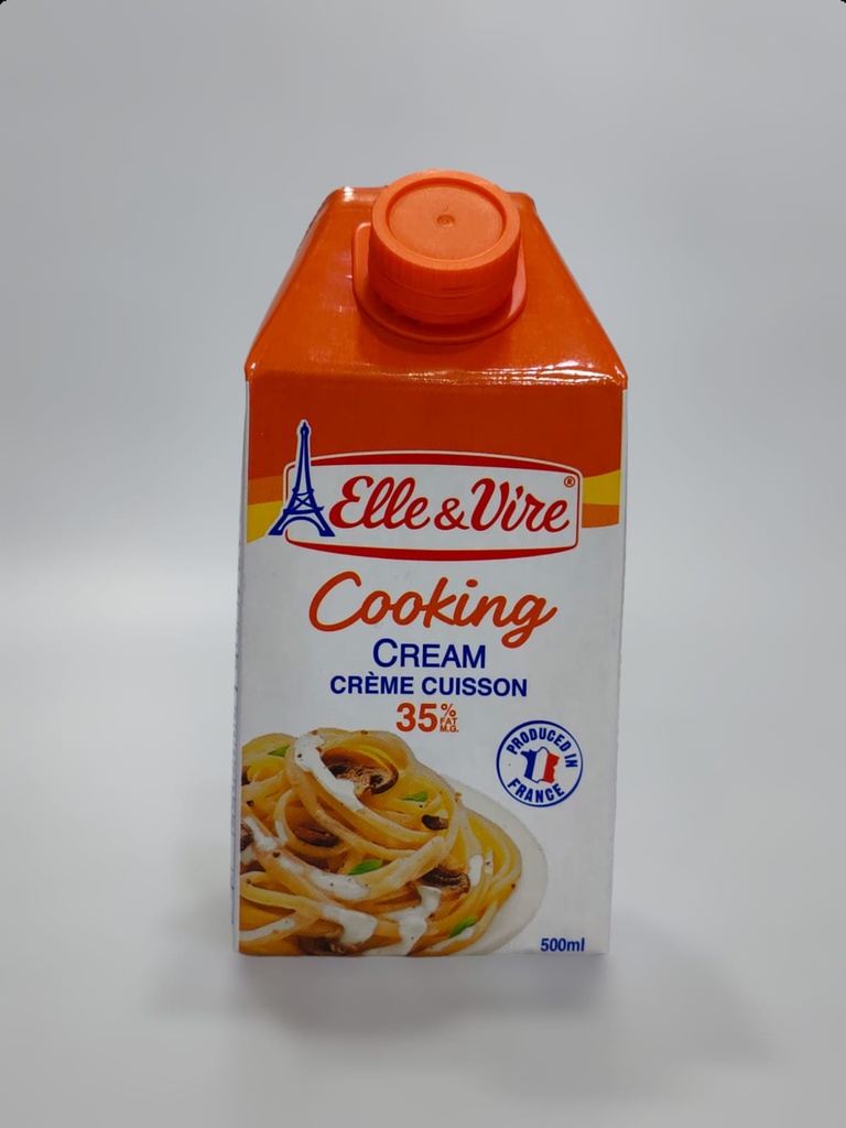 کرێمی چێشت لێنان Elle & Vire Cuisson 35% چەوری 500ml