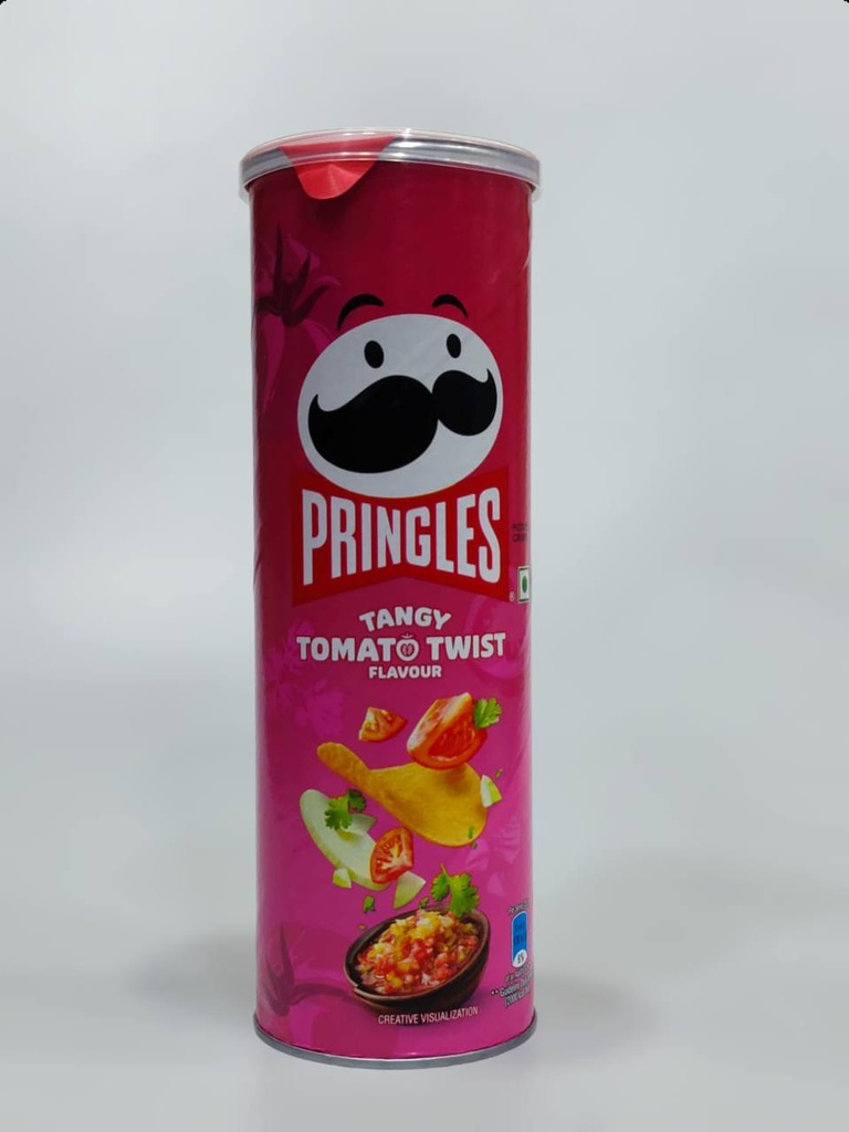 Pringles Chips Tangy Tomato Twist Flavour 102g