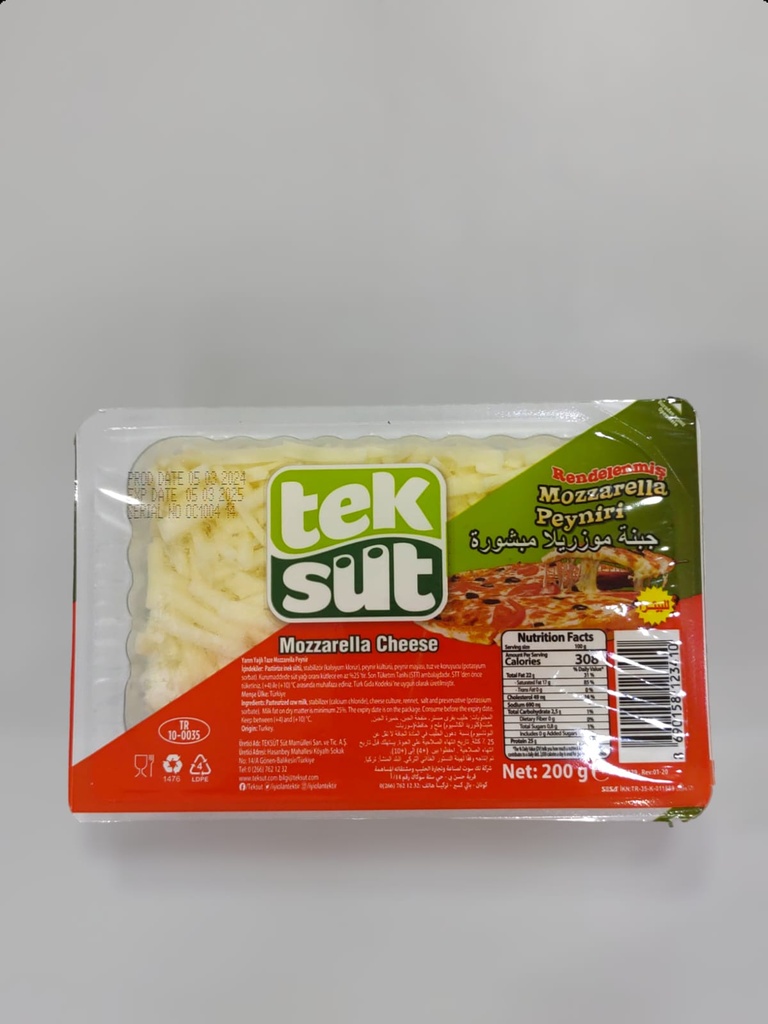 Tek Sut Mozzarella Cheese 200g