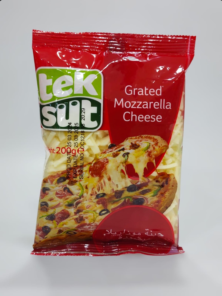 Tek Sut Grated Mozzarella Cheese 200g