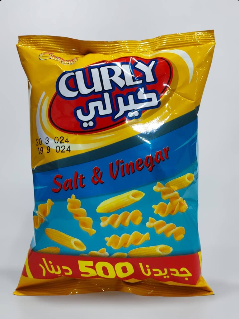 Curly Chips Salt & Vinegar 30g