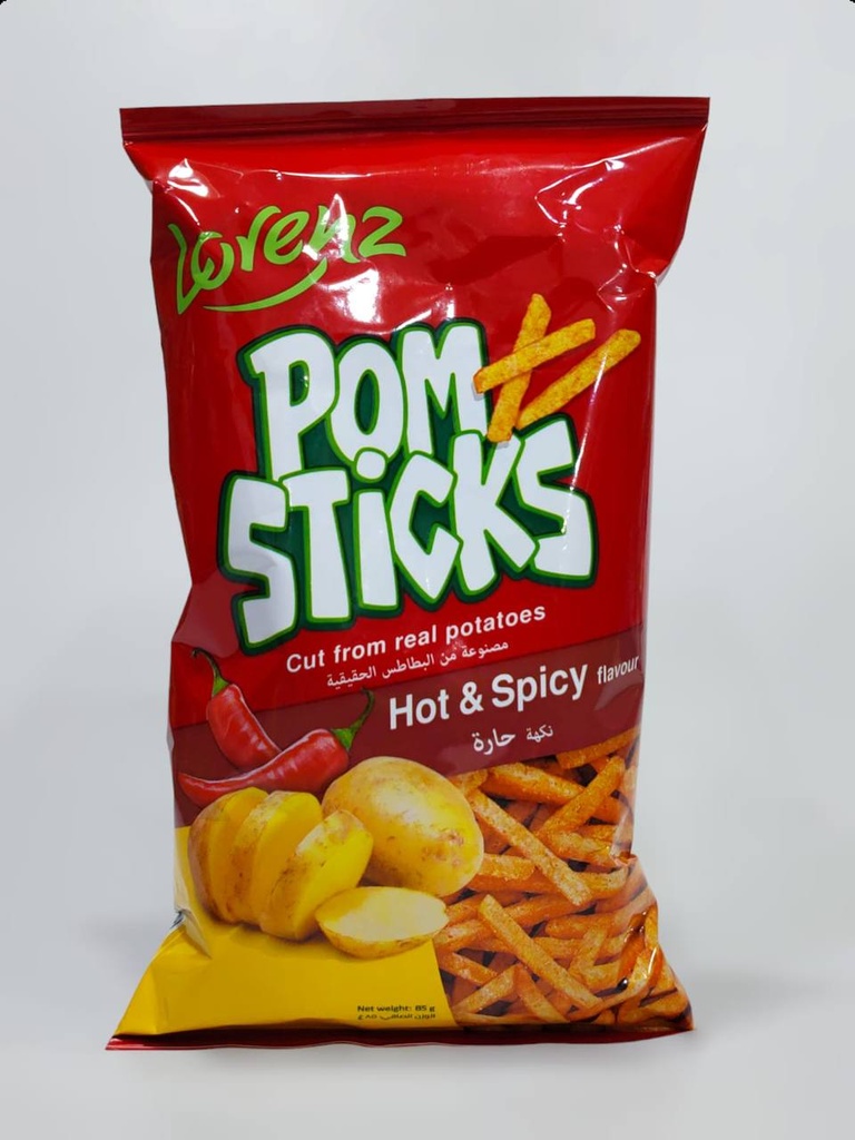 Lorenz Chips Hot & Spicy 85g