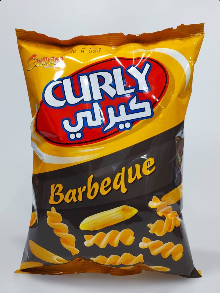 Curly Chips Barbeque 70g