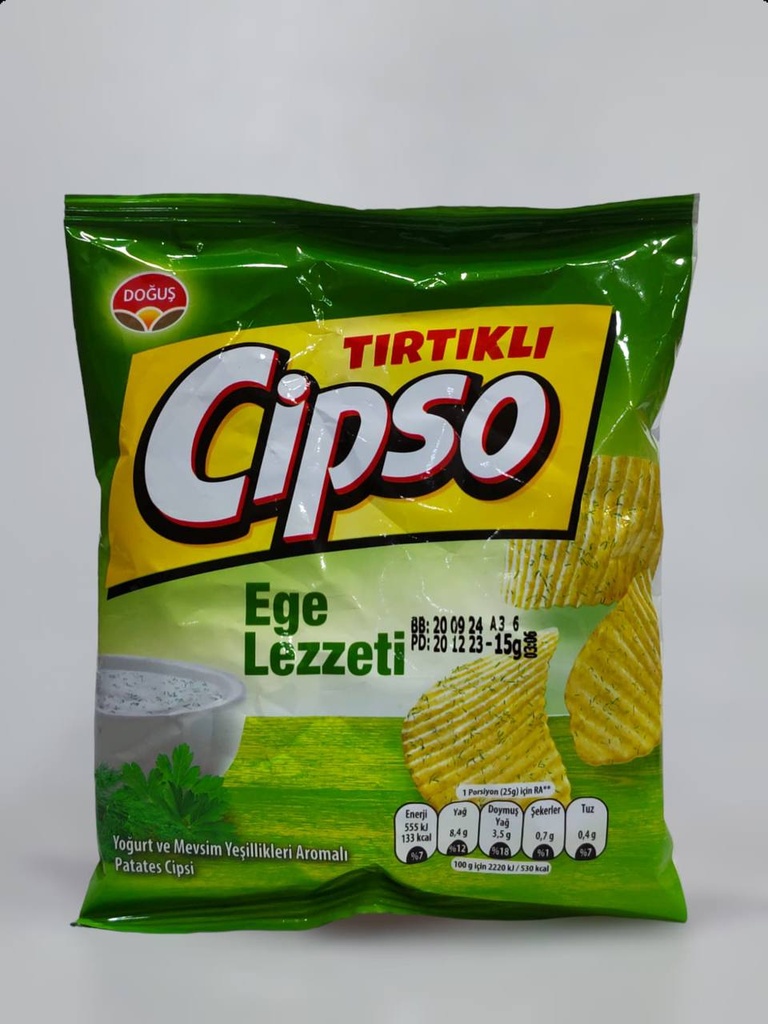 Cipso Chips Yogurt & Mevsim15g