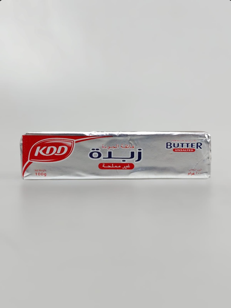 كي دي دي زبدة غير مملحة 100 جرام