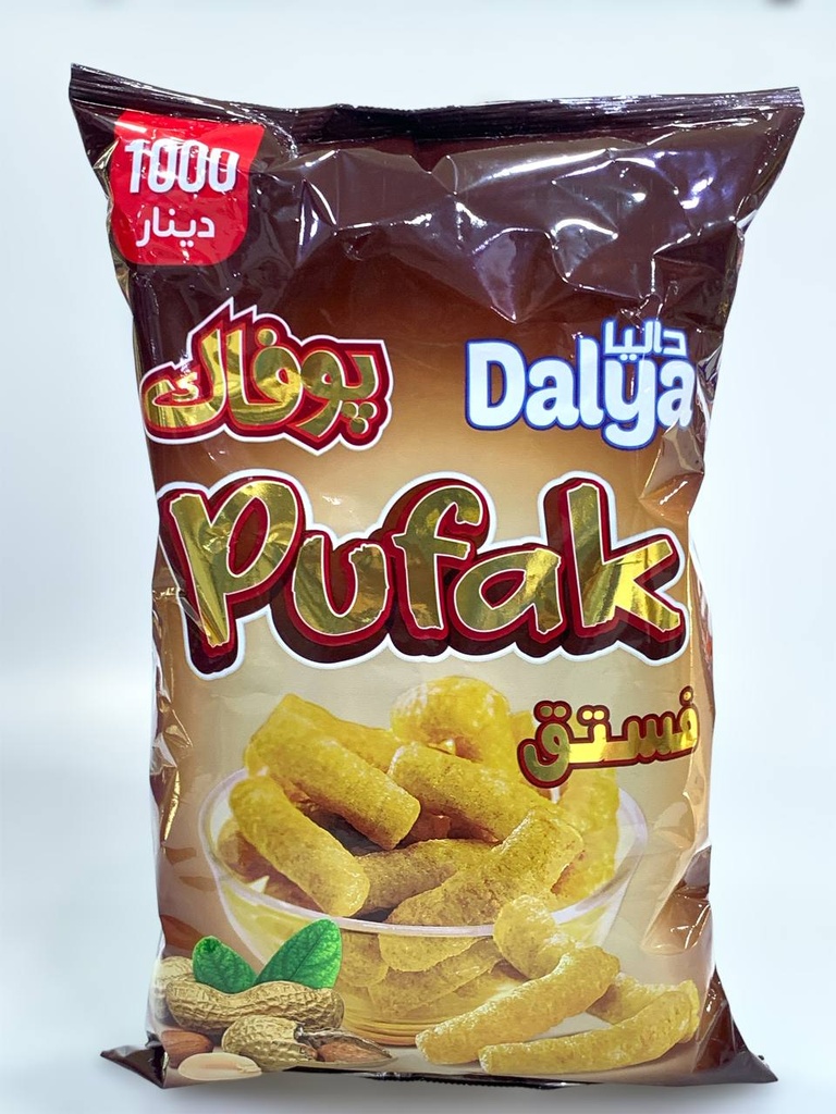 چپس دالیا فستقی پوفاک 125g