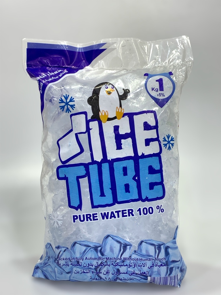 Ice Tube Pure Water 100% 1Kg