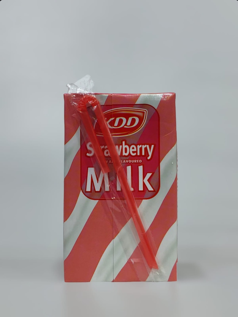 KDD Strawberry Low Fat Milk 225ml