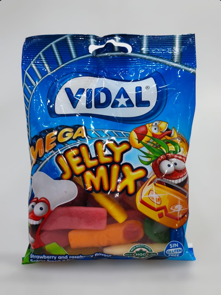 Vidal Jelle Mega Jelle Mix 100g