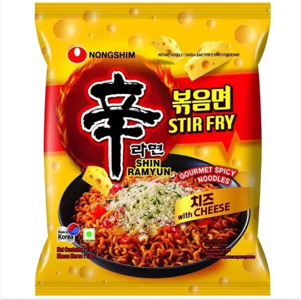 Shin Ramyun With Cheese Stir Fry 136g